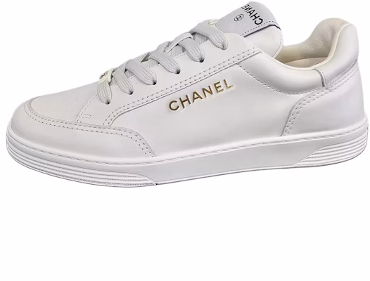 (Women) Chanel Sneaker Low 'White Leather' G45085-B13311-NP502 Buy (Women) Chanel Sneaker Low 'White Leather' G45085-B13311-NP502
