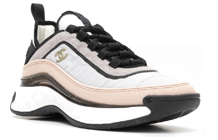(W) Chanel Sneaker Low 'White Pink Black' 圖 2