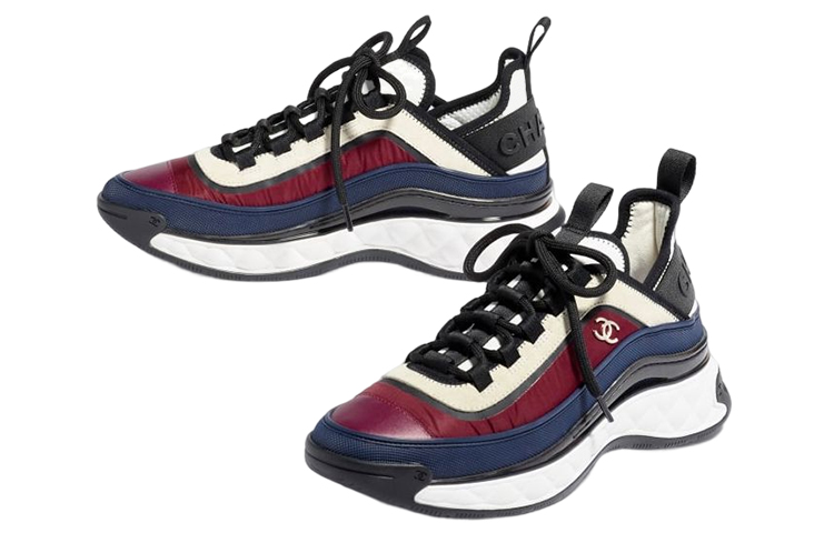 (W) Chanel Sneaker Low 'White Red Logo' 圖 2