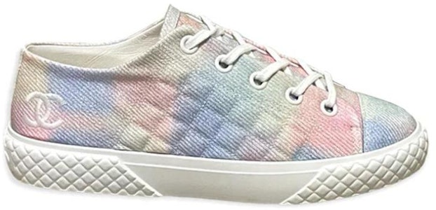 (W) Chanel Sneaker Rendah 'Pink Biru Putih' G38278-X56403-K3843 Order (W) Chanel Sneaker Rendah 'Pink Biru Putih' G38278-X56403-K3843