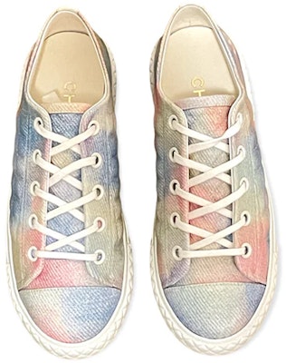 (W) 香奈儿低帮运动鞋 '粉蓝白' G38278-X56403-K3843 Shop (W) 香奈儿低帮运动鞋 '粉蓝白' G38278-X56403-K3843