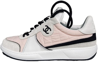 (Women) Chanel Sneaker Low Top 'Pink White' G39802-Y56332-K5436 (Women) Chanel Sneaker Low Top 'Pink White' G39802-Y56332-K5436