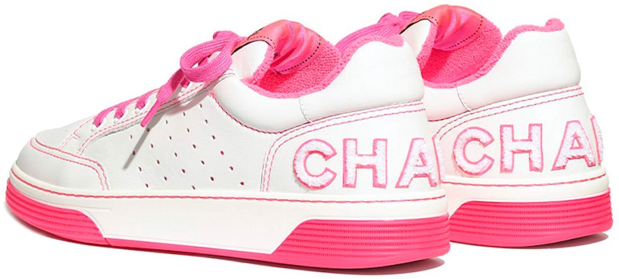 (W) Chanel Sneaker Putih Fuchsia G35934-X51648-C8653 Shop (W) Chanel Sneaker Putih Fuchsia G35934-X51648-C8653