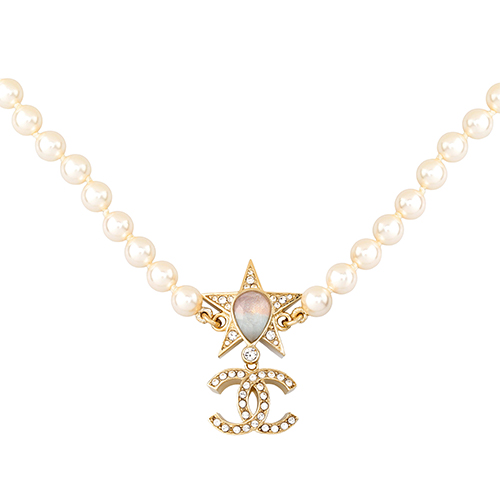 (Women) CHANEL Spring/Summer 2023 Gold Metal Fashion Trendy Necklace for Women. ABA367B10531NN154 圖 3