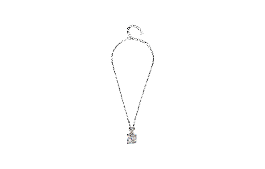 Shop (Women) Chanel Spring/Summer 2023 Perfume Bottle Pendant Necklace with Crystals for Women. ABA323-B10497-NN166