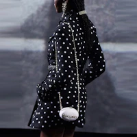 Shop (W) 香奈兒 2023春夏黑色波點V領外套 女款 P74822-V66341-M9999