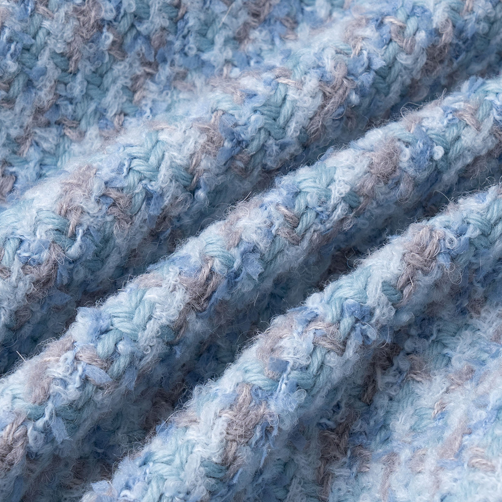 Sizing (W) シャネル 2024 春夏 ブルーチェック柄ラペル長袖ジャケット P73346-V64915-NJ593