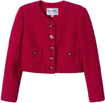 (Women) CHANEL Spring/Summer 2024 Red Cropped Button-Up Long Sleeve Jacket P71724-V63171-NF253 Buy (Women) CHANEL Spring/Summer 2024 Red Cropped Button-Up Long Sleeve Jacket P71724-V63171-NF253