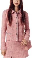 (Women) CHANEL Spring/Summer 2024 Pink Checkered Long Sleeve Jacket for Women. P76681-V68648-NL395 (Women) CHANEL Spring/Summer 2024 Pink Checkered Long Sleeve Jacket for Women. P76681-V68648-NL395