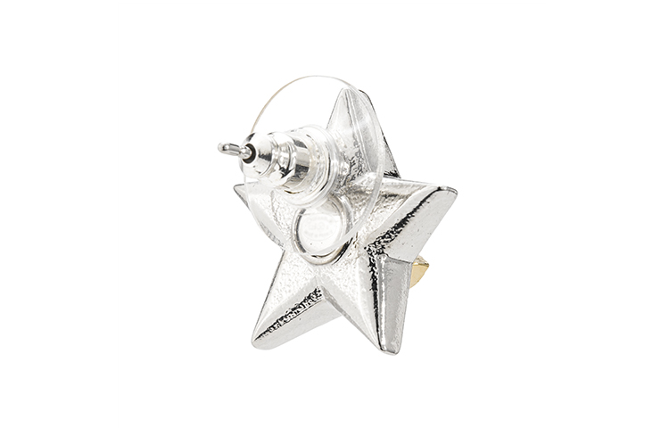(Women) CHANEL Spring/Summer 23 Crystal Star Double C Logo Cubic Zirconia Earrings. ABA911-B10902-NO032 圖 4