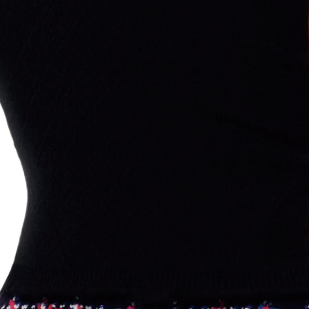 Sizing (W) シャネル 春夏 2024 Vネック ベスト コントラストトリム - マルチカラー. P76840-K11050-NU981