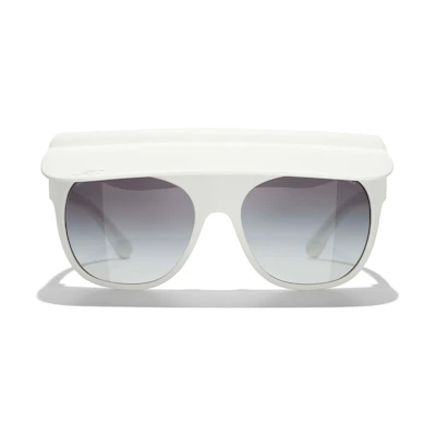 (Women) CHANEL Square Sunglasses - Stylish UV Protection. A71046-X02081-S0371