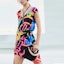 Lookbook (Women) CHANEL SS21 Black Silk Dress with Pattern Print. P70616-V62063-NC124