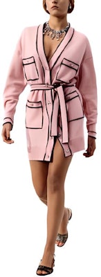 (Women) CHANEL SS21 Pink Cashmere-Style Tweed Long-Sleeve Dress for Women P70795-K10083-NC239 Buy (Women) CHANEL SS21 Pink Cashmere-Style Tweed Long-Sleeve Dress for Women P70795-K10083-NC239