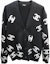 Buy (Women) CHANEL SS22 Black Knit Cardigan with Logo Jacquard Design. P72997-K10494-NJ055