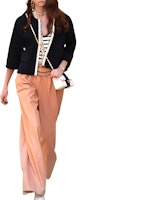 (Women) CHANEL SS22 Black Simple Solid Long Sleeve Knit Top P71829-V63372-94305 (Women) CHANEL SS22 Black Simple Solid Long Sleeve Knit Top P71829-V63372-94305