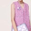 Details for (Women) CHANEL SS22 Pink Tweed V-Neck Vest P72406-V64019-NG768