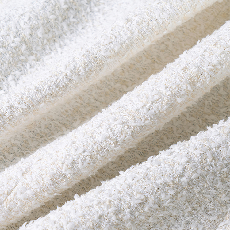 (Women) CHANEL SS22  White Cotton Silk Tweed Jacket P72420-V63388-NG158 圖 7