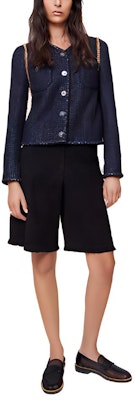 (Women) CHANEL SS22 Navy Blue Tweed Fitted Jacket. P72421-V63428-NG185 Buy (Women) CHANEL SS22 Navy Blue Tweed Fitted Jacket. P72421-V63428-NG185