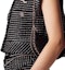 Sizing (Women) CHANEL SS23 Black Cotton Tweed Button-Up Vest. P74408-V65951-NM465