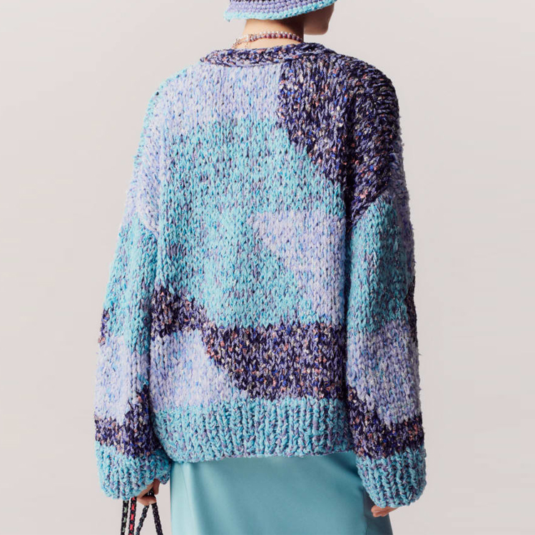 Shop (W) 香奈兒 SS23 條紋拼色亮片針織開襟衫 多色款 P74708-K10721-NN082