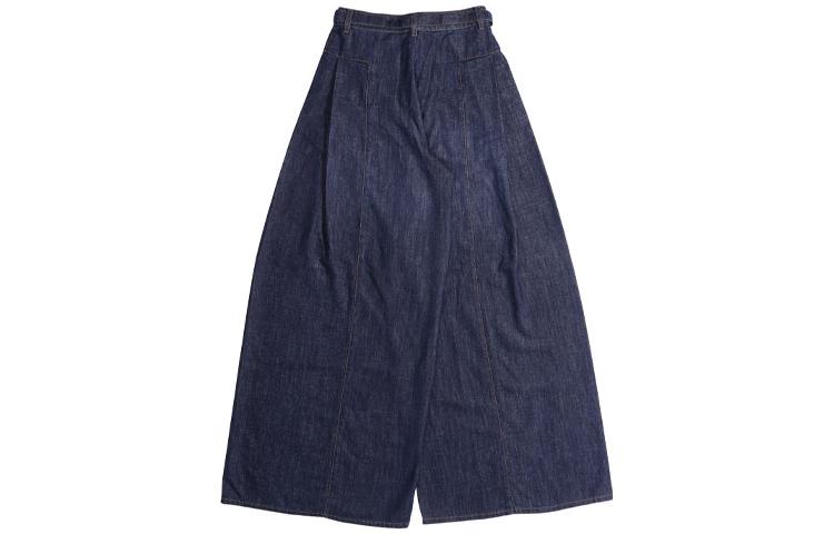 Lookbook (W) シャネル SS23 ワイドレッグ ルーズ デニム ジーンズ ブルー カラー P74945-V66449-NN574