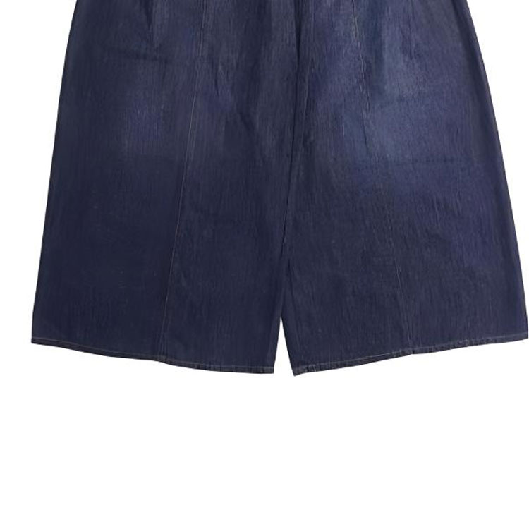 Sizing (W) シャネル SS23 ワイドレッグ ルーズ デニム ジーンズ ブルー カラー P74945-V66449-NN574