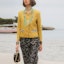 Shop (W) CHANEL SS23 黃色粗花呢長袖外套 P73959-V65555-NL376