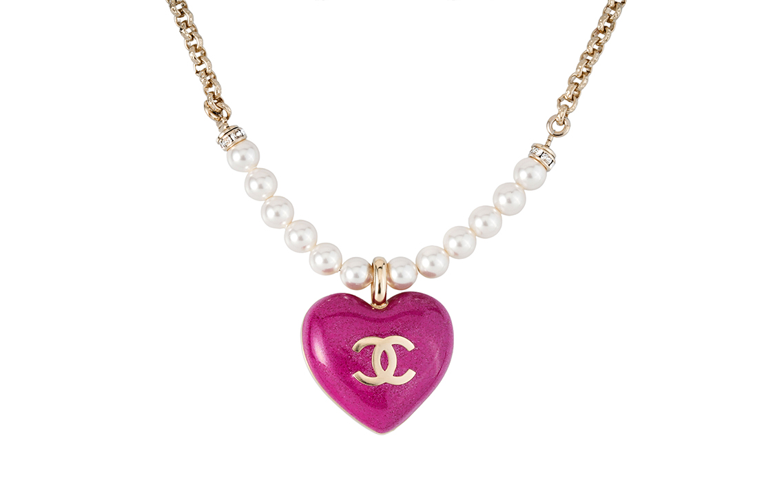 (Women) CHANEL SS23 Double C Heart Pendant Gold Necklace for Women. ABA391-B10533-NN151 圖 2