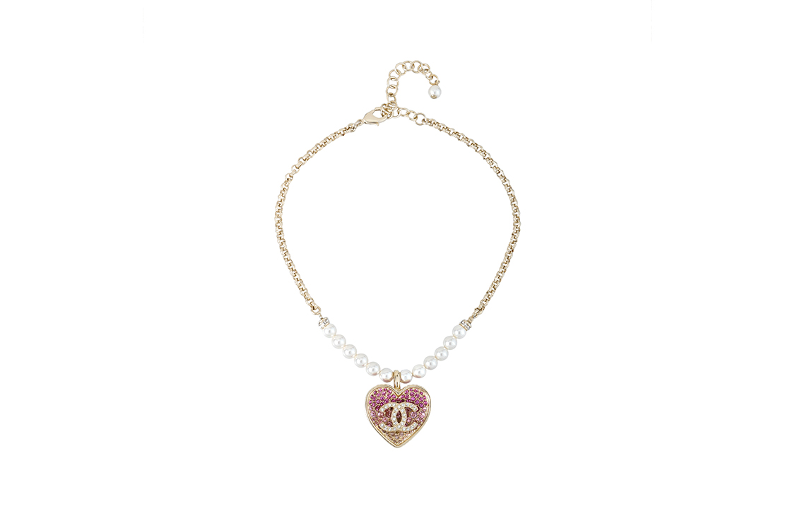 (Women) CHANEL SS23 Double C Heart Pendant Gold Necklace for Women. ABA391-B10533-NN151 圖 4