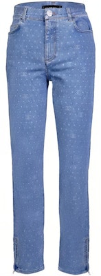 (Women) CHANEL SS23 Polka Dot Print Straight-Leg Jeans Women’s Light Denim Blue P74502-V66049-NM672 Buy (Women) CHANEL SS23 Polka Dot Print Straight-Leg Jeans Women’s Light Denim Blue P74502-V66049-NM672