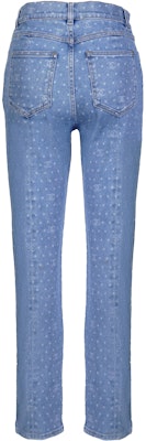 (Women) CHANEL SS23 Polka Dot Print Straight-Leg Jeans Women’s Light Denim Blue P74502-V66049-NM672 Purchase (Women) CHANEL SS23 Polka Dot Print Straight-Leg Jeans Women’s Light Denim Blue P74502-V66049-NM672