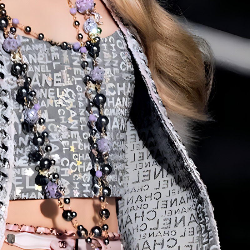 (Women) CHANEL SS24 24C  Casual Straight-Cut Embroidered Vest - Multicolor. P76261-V68127-NS998 圖 5