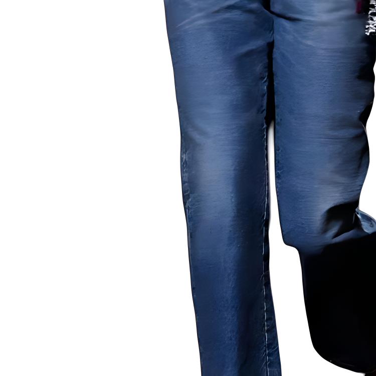 Purchase (W) シャネル SS24 ウォッシュブルー チェーン装飾 ミッドウエスト ジーンズ. P76791-V69116-NX158