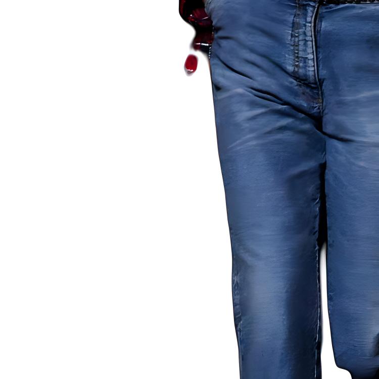 Details for (W) シャネル SS24 ウォッシュブルー チェーン装飾 ミッドウエスト ジーンズ. P76791-V69116-NX158