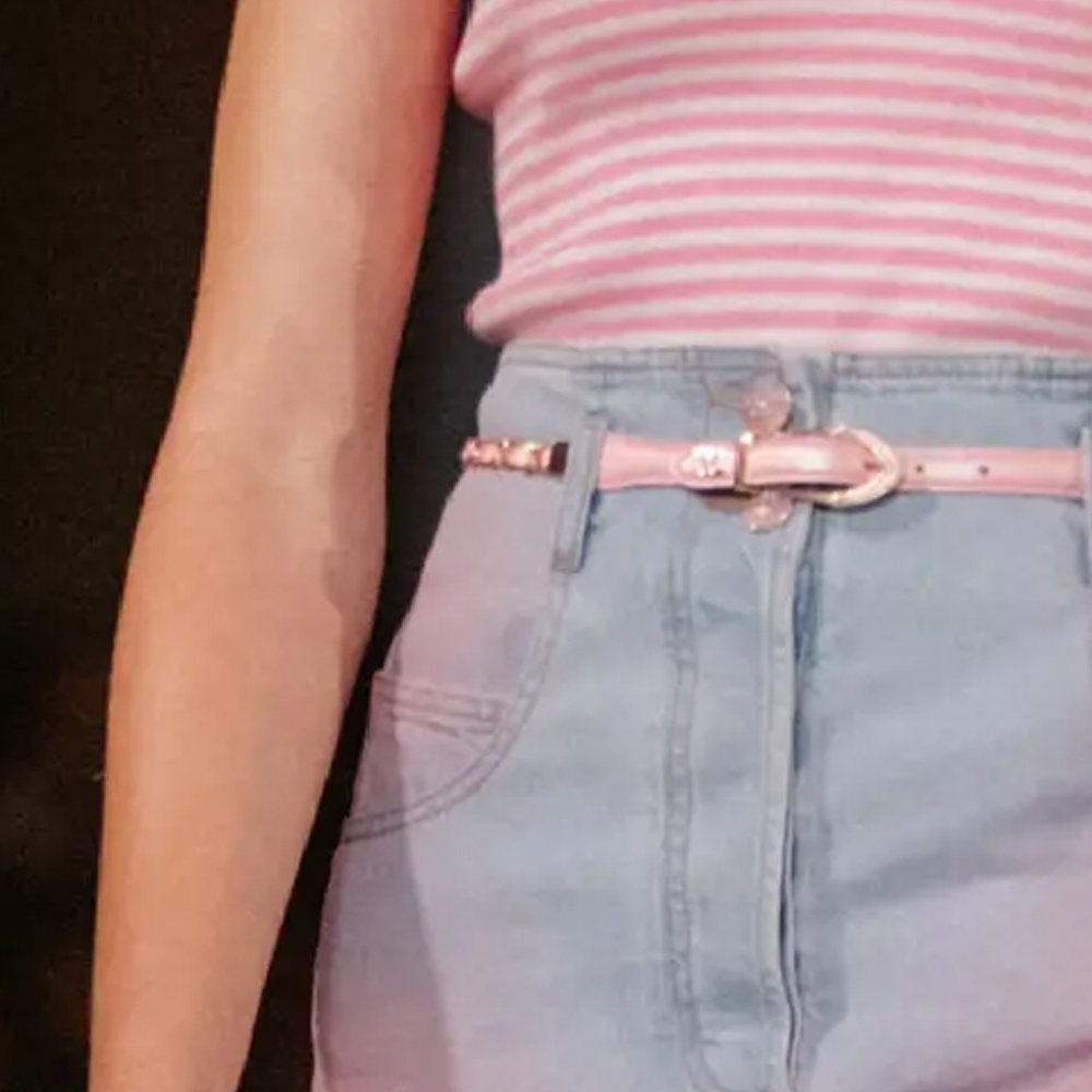 Details for (W) シャネル SS24 グラデーション ミッドライズ ストレートデニムショーツ レディース. P76403-V68290-NT299