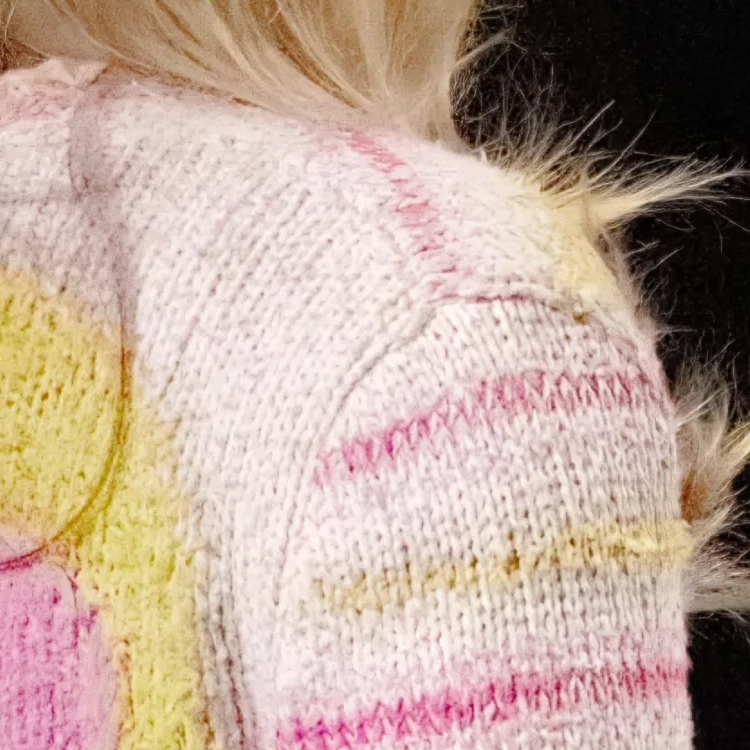 (Women) CHANEL SS24 Striped Round Neck Casual Long Sleeve Jacket Women Floral. P76603-K11042-NU631 圖 6