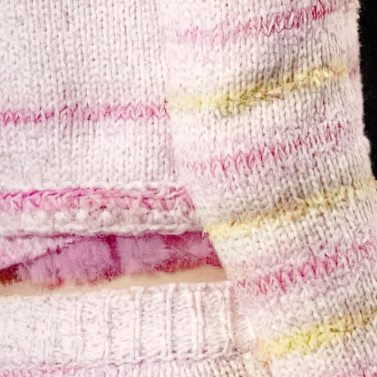 (Women) CHANEL SS24 Striped Round Neck Casual Long Sleeve Jacket Women Floral. P76603-K11042-NU631 圖 7