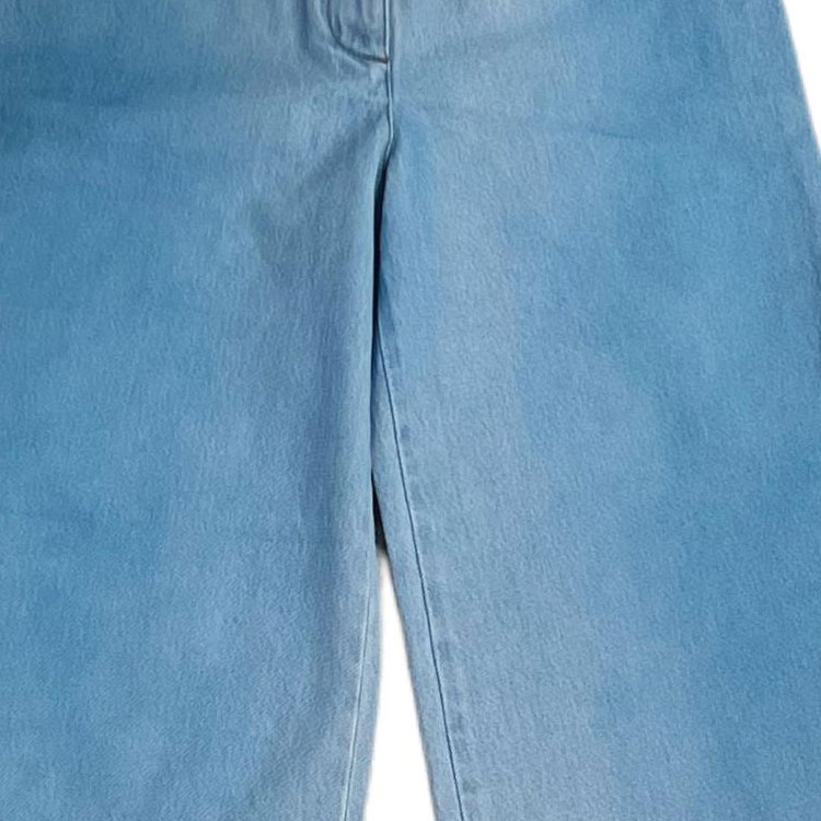 Purchase (W) CHANEL SS24 Jeans Anchos Mujer Tie-Dye Cintura Alta Azul Lavado. P76361-V68290-NT300