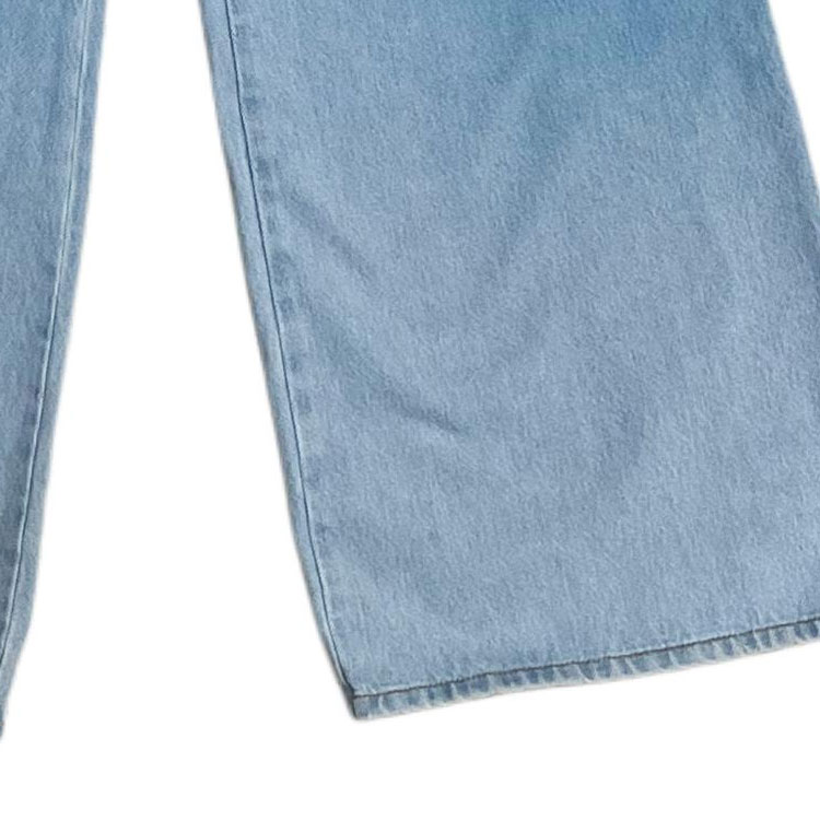 Details for (W) CHANEL SS24 Jeans Anchos Mujer Tie-Dye Cintura Alta Azul Lavado. P76361-V68290-NT300