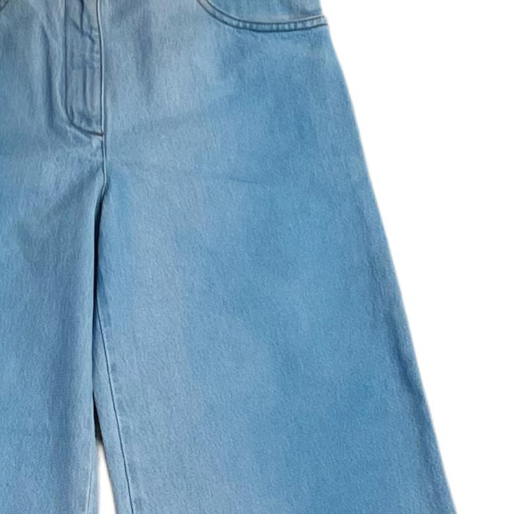 Cheap (W) CHANEL SS24 Jeans Anchos Mujer Tie-Dye Cintura Alta Azul Lavado. P76361-V68290-NT300