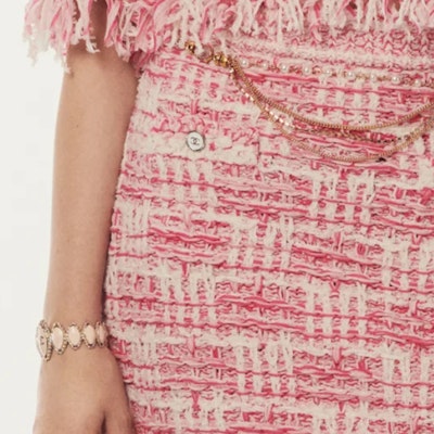 (Women) CHANEL SS25 Colorblock A-Line Mid-Waist Casual Skirt Women’s Pink. P77006K-11117-NW377 Shop (Women) CHANEL SS25 Colorblock A-Line Mid-Waist Casual Skirt Women’s Pink. P77006K-11117-NW377