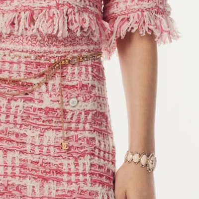 (Women) CHANEL SS25 Colorblock A-Line Mid-Waist Casual Skirt Women’s Pink. P77006K-11117-NW377 Purchase (Women) CHANEL SS25 Colorblock A-Line Mid-Waist Casual Skirt Women’s Pink. P77006K-11117-NW377