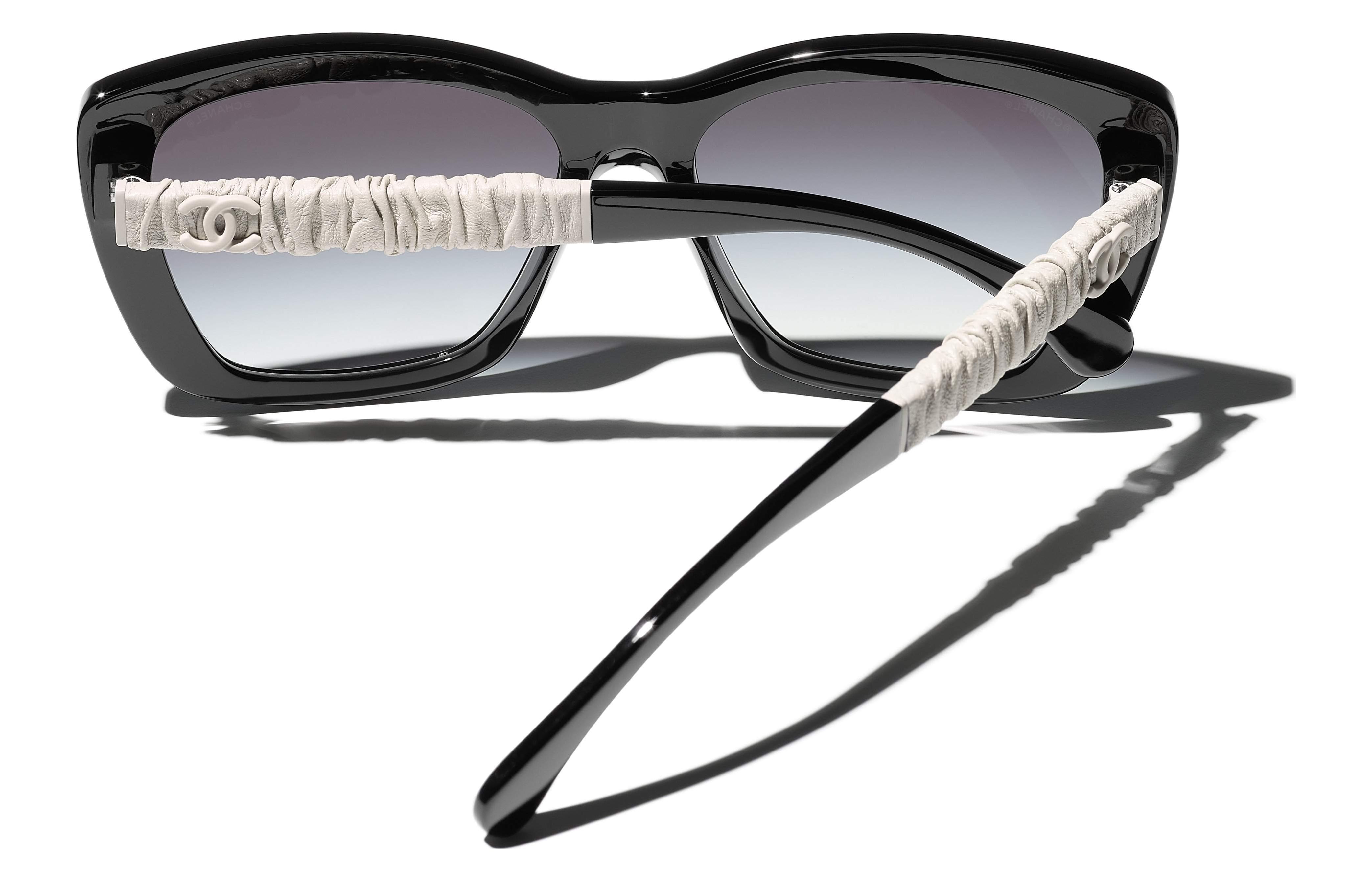 Purchase (Women) CHANEL Stylish Butterfly Black Sunglasses for Women. CH5476Q1082S6