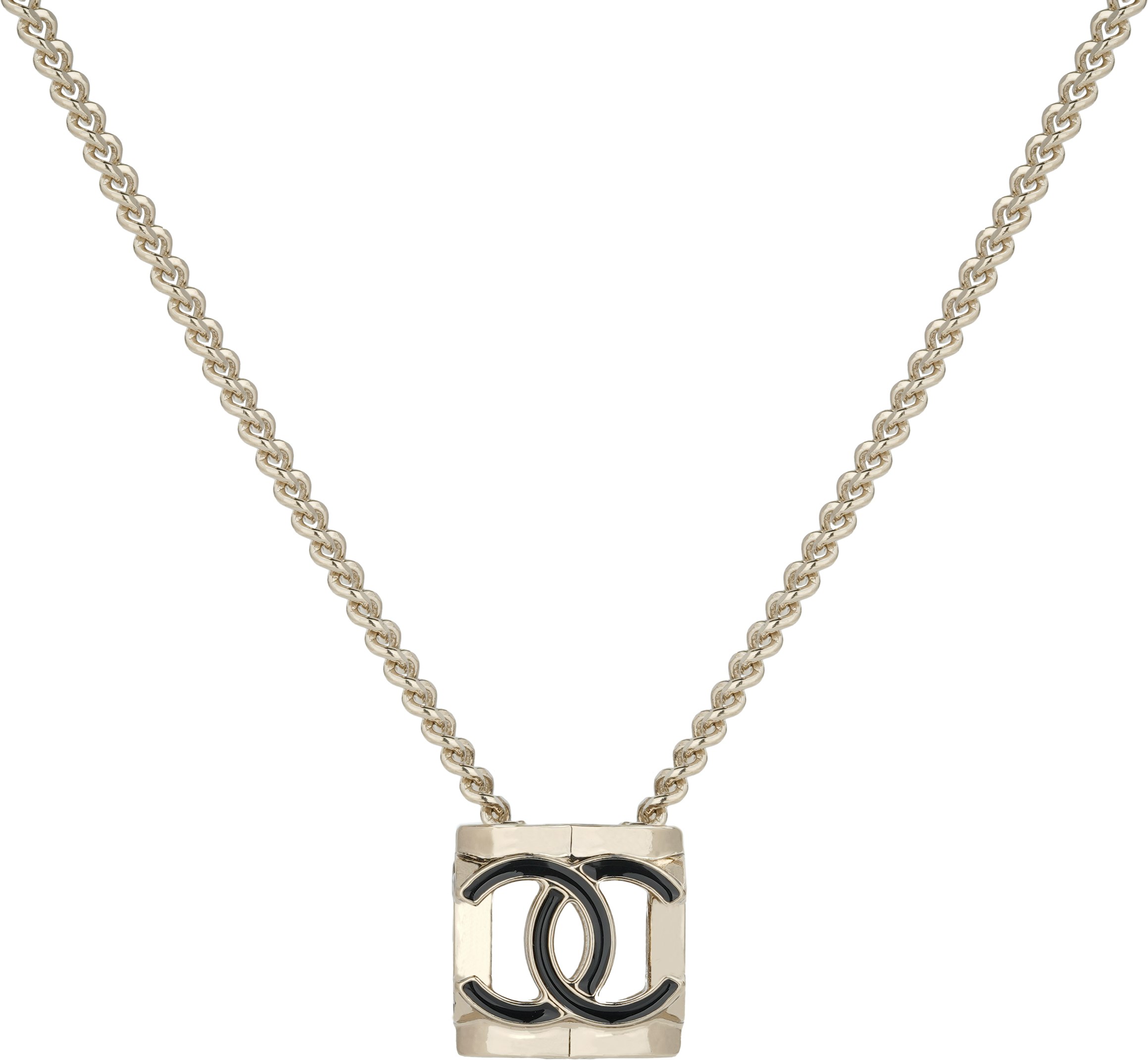 women-chanel-stylish-versatile-chain-necklace-for-women-gold-black-ab-9518-b09514-nk-893