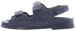 Buy (W) Sandalias Chanel de Gamuza y Cuero 'Azul Oscuro' G35927-X56243-0L122