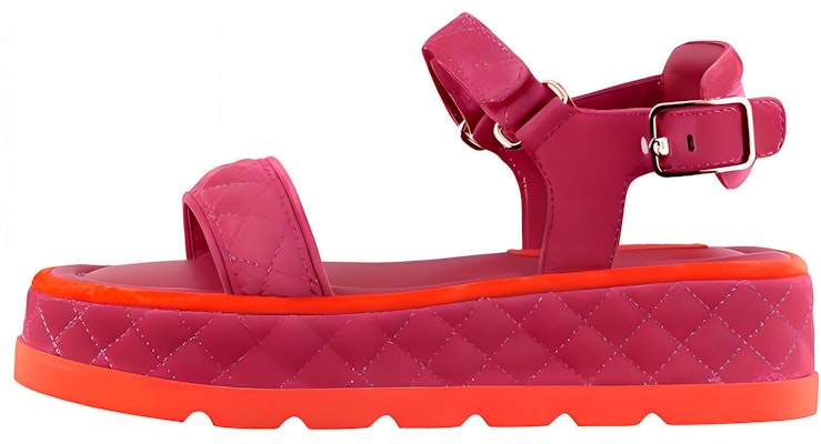 (Women) Chanel Suede Calfskin Platform Sandals 'Pink' G39143-X56600-K4375 Buy (Women) Chanel Suede Calfskin Platform Sandals 'Pink' G39143-X56600-K4375