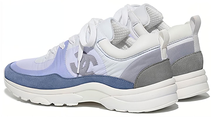 (Women) Chanel Suede Calfskin Sneaker 'Sky Blue' G37136-Y55131-0K117 Shop (Women) Chanel Suede Calfskin Sneaker 'Sky Blue' G37136-Y55131-0K117