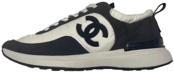 chanel-suede-calfskin-sneaker-white-dark-grey-women