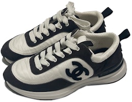 (W) Zapatillas Chanel Suede Calfskin 'Blanco Gris Oscuro' G37122-Y55132-K2606 Lookbook (W) Zapatillas Chanel Suede Calfskin 'Blanco Gris Oscuro' G37122-Y55132-K2606